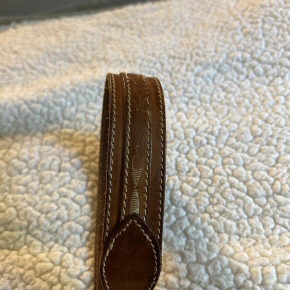 Banana Republic Men’s Full Grain Solid Leather Belt Brown Size 34 - Picture 10 of 14